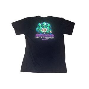 Boys spaced out size large “take us to your tacos” tee shirt
